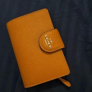 Coach Mustard Wallet